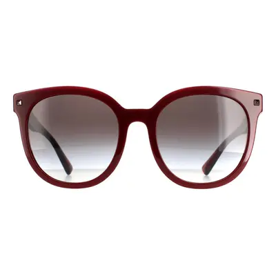 Valentino Sunglasses VA4083 51398G Bordeaux Grey Gradient