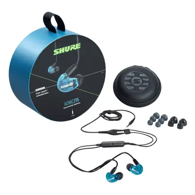 (Blue, 3.5 mm Jack) Shure AONIC Earphones