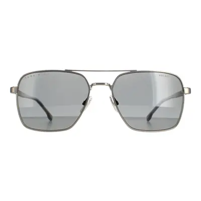 Hugo Boss Sunglasses BOSS 1045/S R81 M9 Matte Ruthenium Grey Polarized