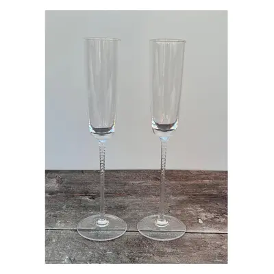 LSA Champagne Theatre Flutes, Set of