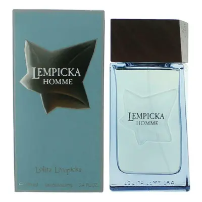 Lempicka Homme by Lolita Lempicka, 3.4 oz EDT Spray for Men Eau De Toilette