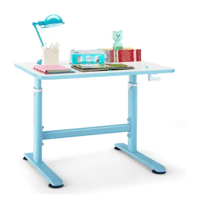 80 x cm Kids Desk w/Hand Crank System Height Adjustable Study Table