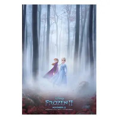 Frozen Original Movie Poster Double Sided Advance Forest Style