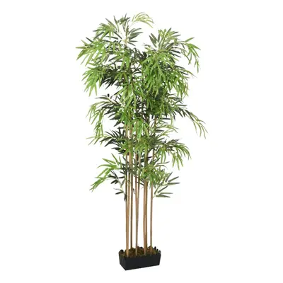 (rectangular, cm) vidaXL Artificial Bamboo Tree Fake Plant Artificial Plant Leaves Green