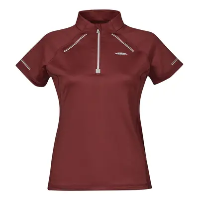 (XL, Maroon) Weatherbeeta Womens/Ladies Victoria Premium Short-Sleeved Base Layer Top