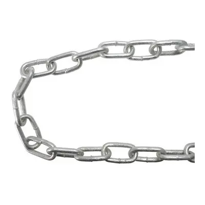 Faithfull FAICHGL430 Galvanised Chain Link x 26mm x 30m Reel - Max Load 120kg