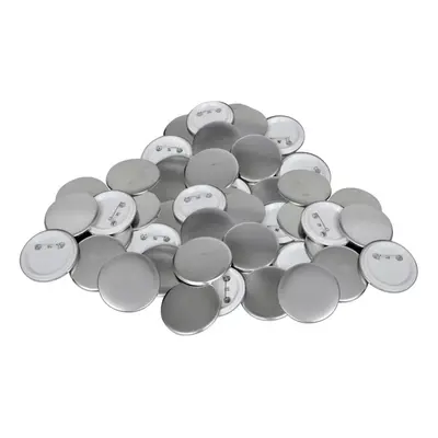 vidaXL Pinback Button Parts Set 58mm Mylar Film Shell Clothing Accessories