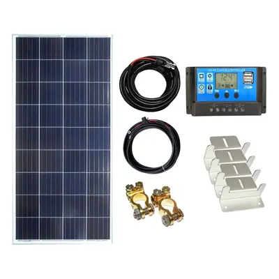 150w Poly Solar Kit with PWM