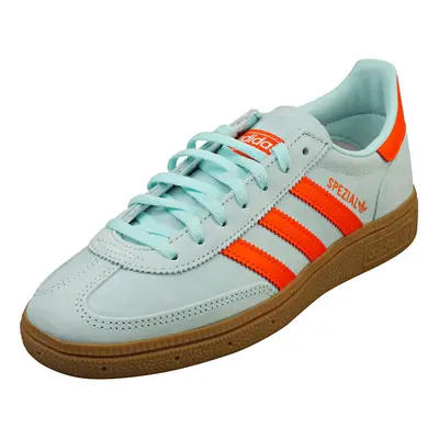 (5) adidas Handball Spezial Womens Fashion Trainers in Aqua Orange