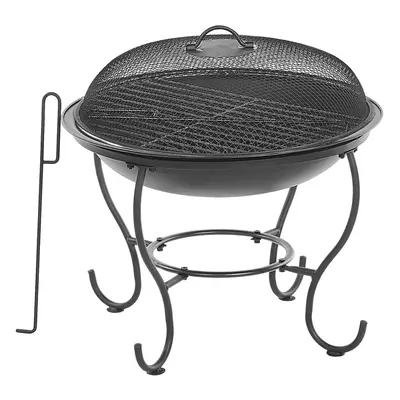 Charcoal Fire Pit Black NEGARA