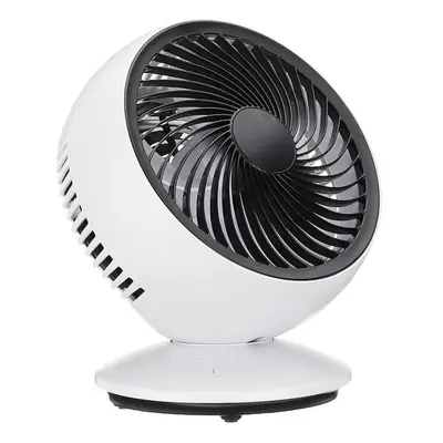 USB Rechargeable Portable Desk Strong Cooling Fan Automatic Rotation