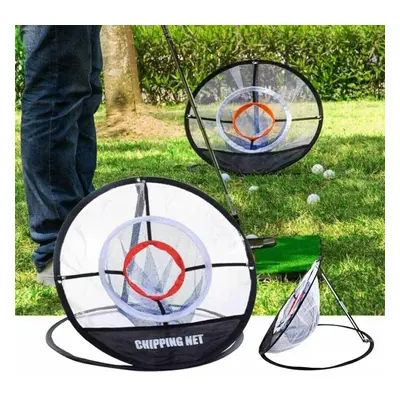 Golf Chipping Practice Net Folding Golf Training Net Sport Golf Cages Net With Turf Golf Trainin