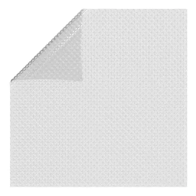 vidaXL Floating PE Solar Pool Film 549x274 cm Grey Cover Sheet Ground Cloth