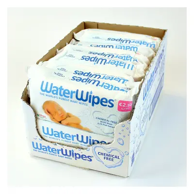 (12 Pack x Wipes (720 Wipes)) WaterWipes | Chemical Free Baby Wipes