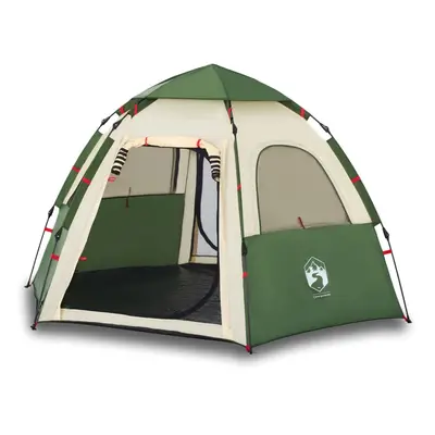 (Green, x x cm) vidaXL Camping Tent Cabin 4-Person Lightweight Dome Tent Blue Quick Release