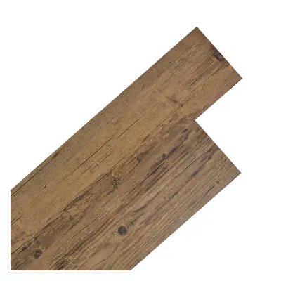 vidaXL Self-adhesive PVC Flooring Planks 5.02mÂ² 2mm Walnut Brown Floor Tile