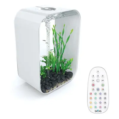 BiOrb LIFE 60L White Aquarium Fish Tank with Multi Colour LED Lighting