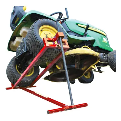 VOUNOT Lifter for Lawn Mowers, Garden Tractor Jack, Weight Capacity 900lbs, Red