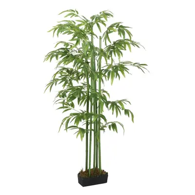 (rectangular, cm) vidaXL Artificial Bamboo Tree Fake Plant Artificial Plant Leaves Green