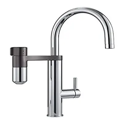 Franke Kitchen Sink tap with Fixed spout Vital J-Chrome/Gun Metal 120.0551.218, Grey