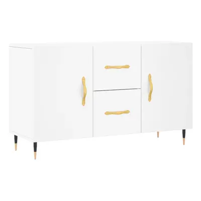 vidaXL Sideboard Storage Cabinet Cupboard Side Cabinet White Engineered Wood