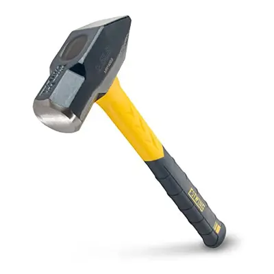 Sure Strike Blacksmith's Hammer - oz Metalworking Tool with Fiberglass Handle & No-Slip Cushion 