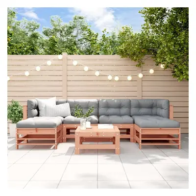 vidaXL Piece Garden Lounge Set Solid Wood Douglas