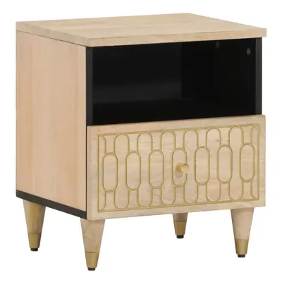 vidaXL Bedside Cabinets Bedroom Nightstand Side Table pcs Solid Wood Mango