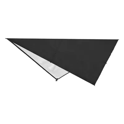 (Black) Portable Lightweight Outdoor Awning Camping Tent Tarp Shelter Hammock Cover Waterproof R