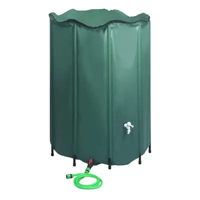 vidaXL Collapsible Rain Water Tank with Spigot L Water Barrel Collector