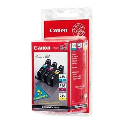 Canon CLI-526 ÃC/M/Y Pack Cyan Yellow Ink Cartridge