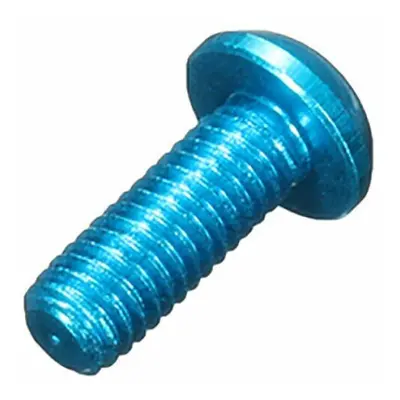 (Blue) 50Pcs M36mm Hex Socket Screws Round Head Cap Screw Aluminum Alloy