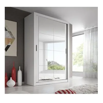 (White Matt) Arti - Sliding Door Wardrobe 120cm