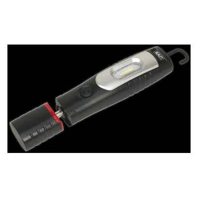 Rechargeable 360° Inspection Light 4W & 3W SMD LED Black Lithium-ion