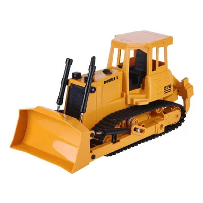 2.4G 9CH RC Loader Tractor Truck Bulldozer Light Sound Engineering Vehicles Models Toys for Kids