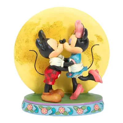 Disney Traditions Mickey and Minnie Mouse 'Magic and Moonlight' Figurine