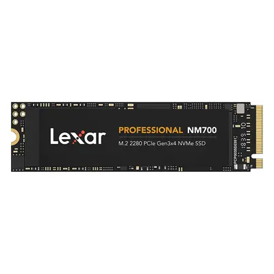 Lexar Professional NM700 M.2 PCIe NVMe 256GB SSD, Gaming, Up To 3500MB/s (LNM700-256RB)