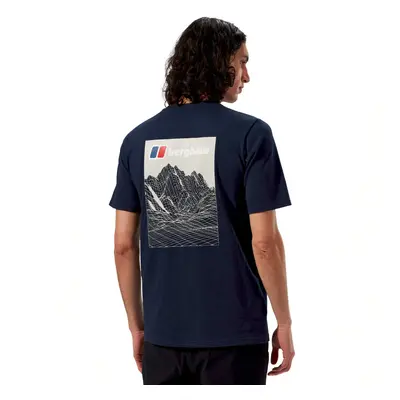 (XL, Dusk) Berghaus Mens MTN Lineation Short Sleeve Crew Neck T-Shirt Tee Top