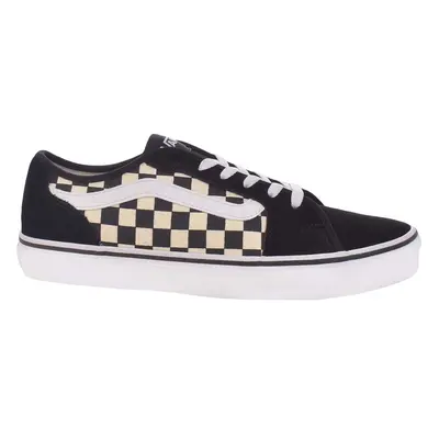 (10.5, Black/White) Vans Mens Filmore Decon Checkered Low-Top Casual Trainers Sneakers - Black/W