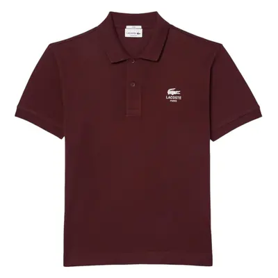 (Maroon, M) Lacoste PH2723 Mens Polo Shirts Collared Classic Fit Top Summer Sports GolfÂ Tee