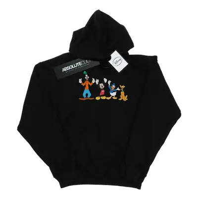 (XXL, Black) Disney Mens Mickey Mouse Friends Hoodie