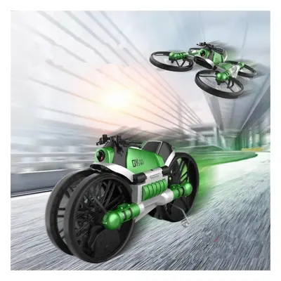 2.4G In WIFI FPV RC Deformation Motorcycle Quadcopter Car RTR Model