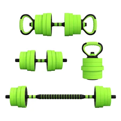 SPORTNOW Weight Dumbbells Set, Barbell, Kettlebell, Push Up Stand, 30kg