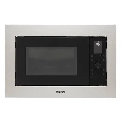 Zanussi ZMSN7DX Built In Microwave With Grill - Stainless Steel