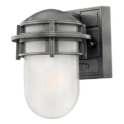 Outdoor IP44 Wall Light Sconce Hematite LED E27 60W Bulb External d01453