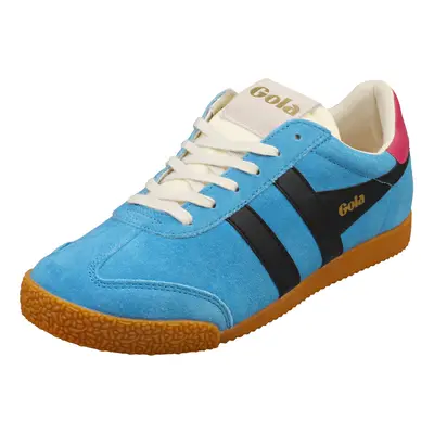 (8) Gola Elan Womens Fashion Trainers in Blue Black