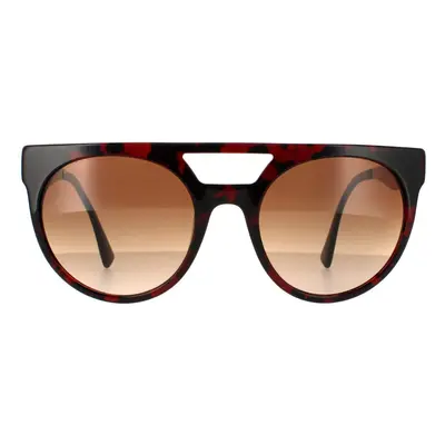 Versace Sunglasses VE4339 Red Havana Blue Brown Gradient