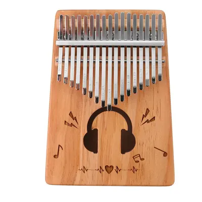 (B) Key Kalimba Spruce Wood Thumb Piano Finger Musical Instrument Toy Beginner