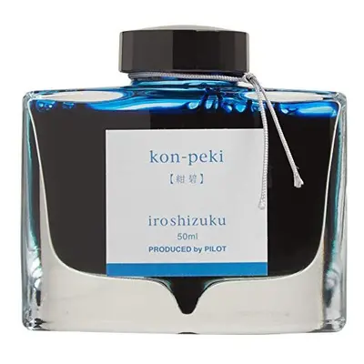 Namiki Iroshizuku Chikurin Bottle of Ink for Fountain Pen Cerulean blue