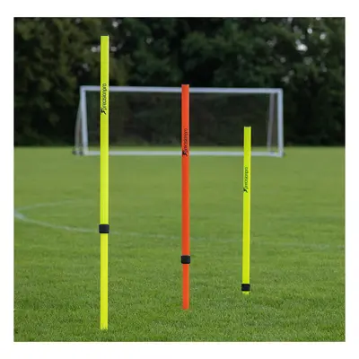 12 PACK 1.7m Telescopic Boundary Poles Set Football Footwork Dribbling Training